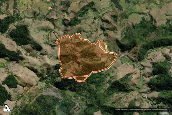 Imagem de satélite de Fazenda Atalaia em DUAS BARRAS - RJ