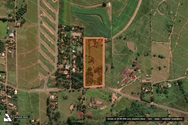 Imagem de satélite de RECANTO HINODE em MIRANDÓPOLIS - SP