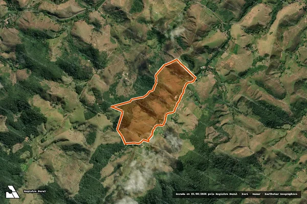 Imagem de satélite de Sitio Saude em VALENÇA - RJ