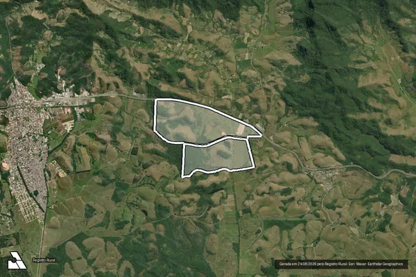 Imagem de satélite de Fazenda Paraiso em CASIMIRO DE ABREU - RJ