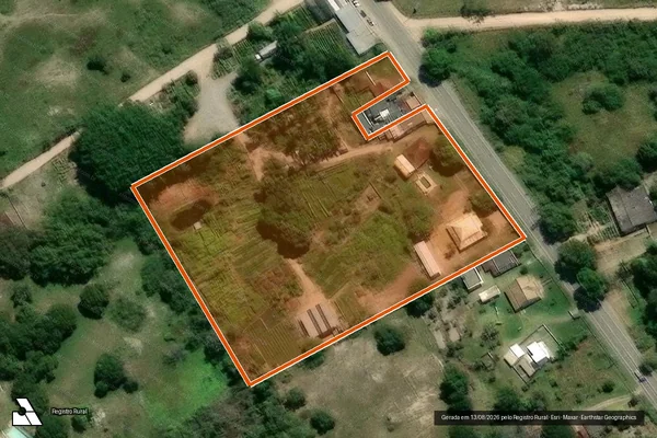 Imagem de satélite de Sitio Freduska em ITABORAÍ - RJ