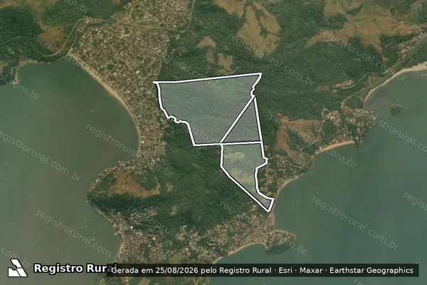 Imagem de satélite de Sitio Monte Olimpo em MANGARATIBA - RJ