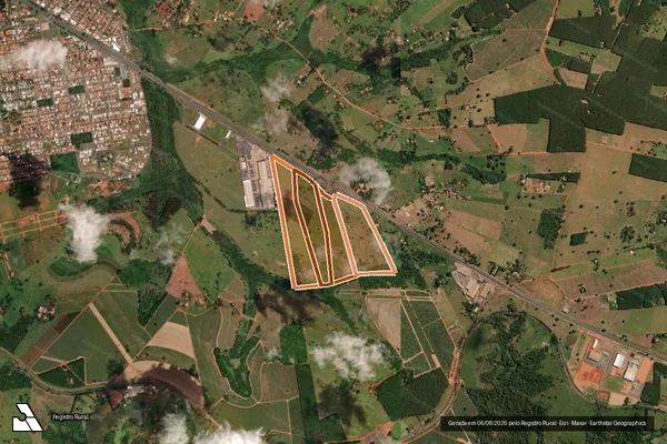 Imagem de satélite de SITIO BOM JESUS em VOTUPORANGA - SP