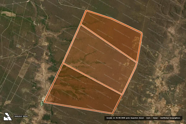 Imagem de satélite de Fazenda Várzea E Bonfim em BURITIRAMA - BA