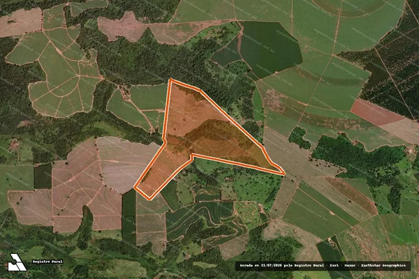 Imagem de satélite de Fazenda Sao Geraldo em BARRETOS - SP