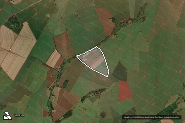 Imagem de satélite de FAZENDA SANTO ANTONIO em GUARÁ - SP