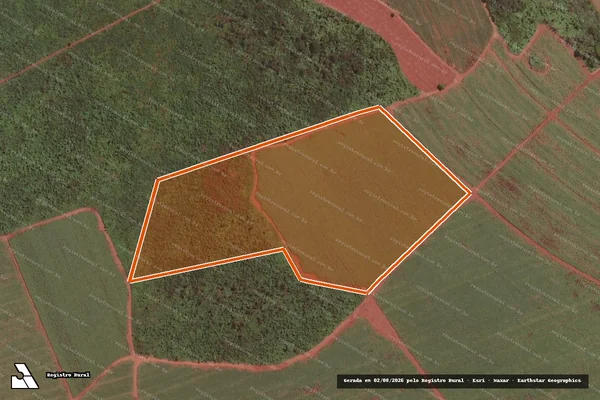 Imagem de satélite de Sitio Sao Benedito II em IPUÃ - SP