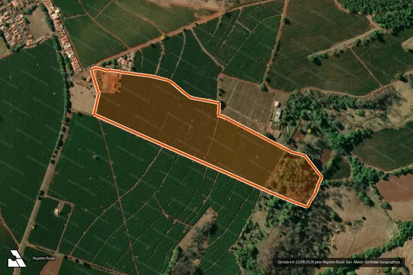 Imagem de satélite de Sitio Himalaia em PEDREGULHO - SP