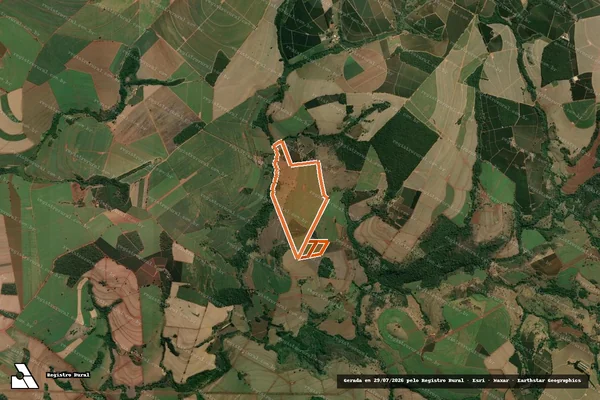 Imagem de satélite de Fazenda Santa Marta em SÃO JOSÉ DA BELA VISTA - SP