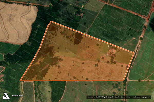 Imagem de satélite de Estancia Santa Maria I em ANDRADINA - SP