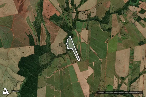 Imagem de satélite de SITIO SAO FRANCISCO II em MURUTINGA DO SUL - SP