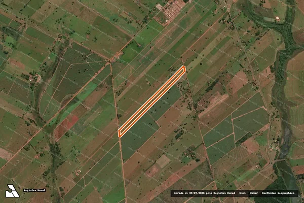 Imagem de satélite de Estancia Maria Rosa em SUZANÁPOLIS - SP
