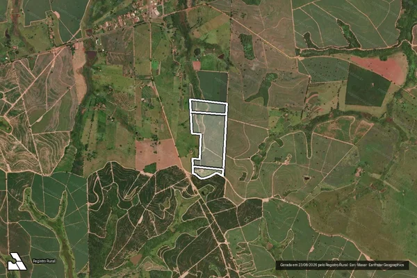 Imagem de satélite de Sitio Continental em SÃO JOÃO DE IRACEMA - SP