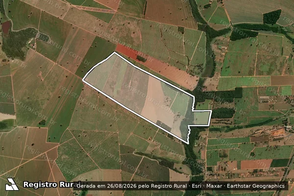 Imagem de satélite de Fazenda Bela Vista em JOSÉ BONIFÁCIO - SP