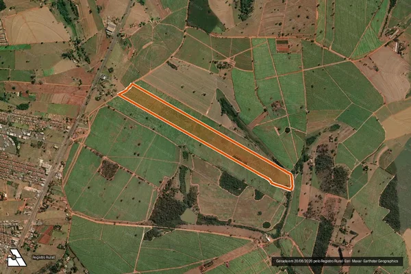 Imagem de satélite de Sitio Tucuruvi em JOSÉ BONIFÁCIO - SP