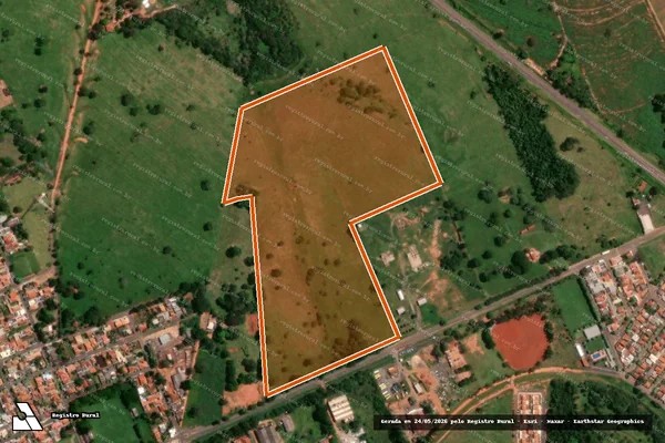 Imagem de satélite de Chacara Feltrim Estancia Agua Rica em MARTINÓPOLIS - SP