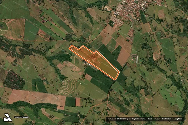 Imagem de satélite de ESTANCIA CERES em MACAUBAL - SP