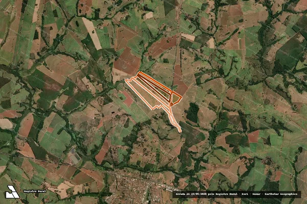 Imagem de satélite de Sitio Sao Sebastiao em MONTE APRAZÍVEL - SP