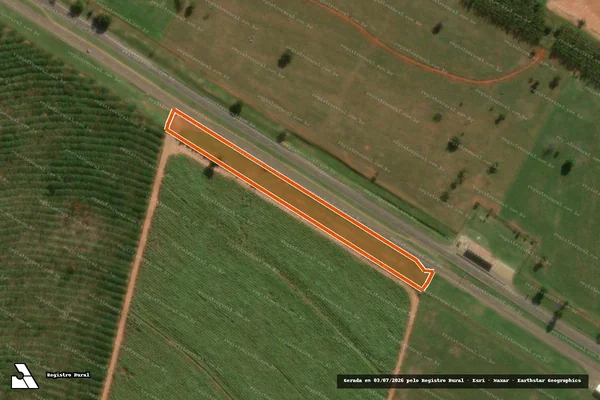 Imagem de satélite de ESTÂNCIA JANUARIA em RANCHARIA - SP