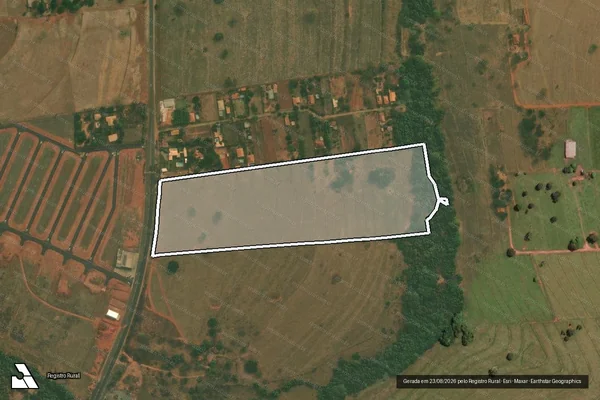 Imagem de satélite de Estancia Andrea em NOVA ALIANÇA - SP