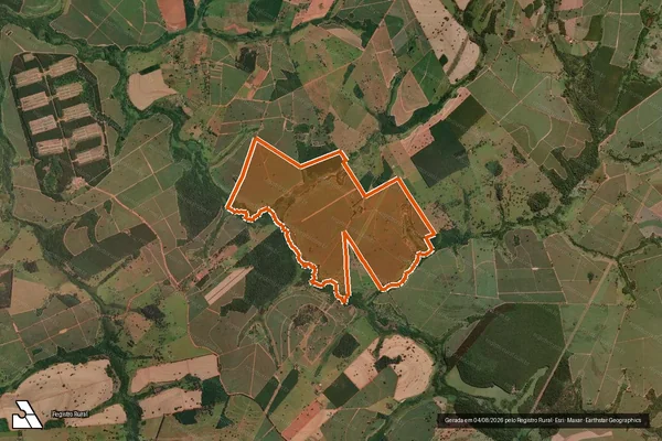 Imagem de satélite de Fazenda Cresciuma Ii em NOVA GRANADA - SP