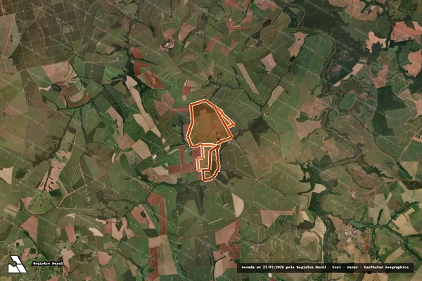 Imagem de satélite de Fazenda Onda Verde em ONDA VERDE - SP