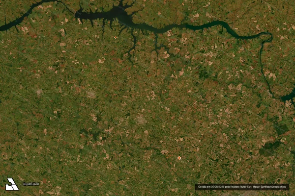 Imagem de satélite de Sitio Nossa Senhora Aparecida em TANABI - SP