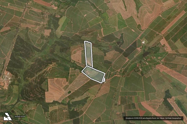 Imagem de satélite de Sitio Sao Jose em ITAJOBI - SP