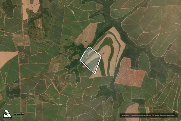 Imagem de satélite de Sitio Allori II em MARAPOAMA - SP