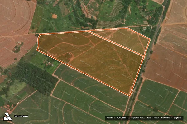 Imagem de satélite de Sitio Campo Triste em ITAJOBI - SP