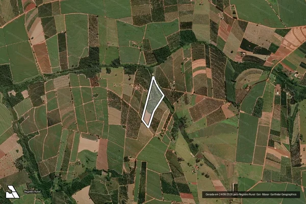 Imagem de satélite de Sitio Sao Bento em ITAJOBI - SP