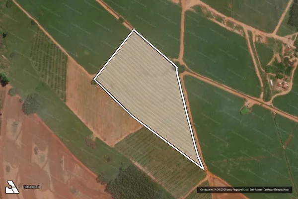 Imagem de satélite de Si­tio Santo Antonio em ITAJOBI - SP