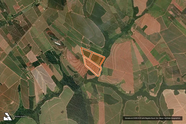 Imagem de satélite de Sitio Santo Expedito em ITAJOBI - SP