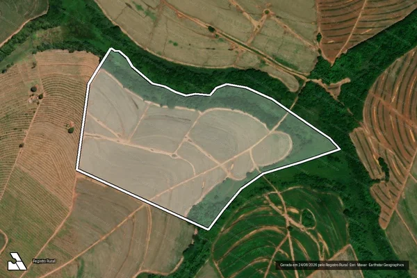 Imagem de satélite de Sitio Tres Barras em ITAJOBI - SP