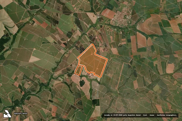 Imagem de satélite de FAZENDA BOA ESPERANCA XVI - AREA A em MARAPOAMA - SP