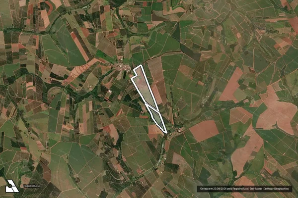 Imagem de satélite de Sitio Capao Grosso em ITAJOBI - SP