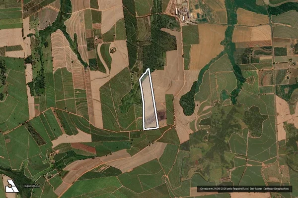 Imagem de satélite de Sitio Cubatao em MARAPOAMA - SP