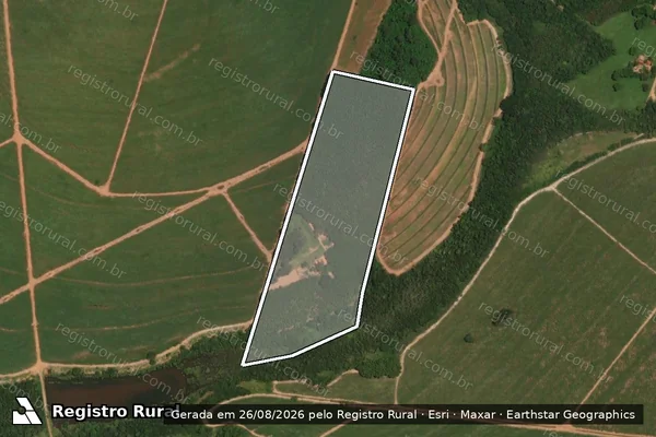 Imagem de satélite de Sitio Bela Vista em ITAJOBI - SP