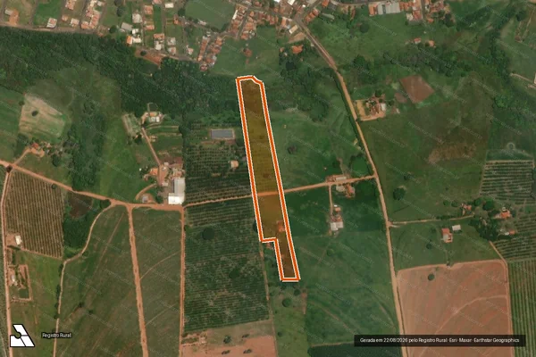 Imagem de satélite de Sitio Santo Antonio em MARAPOAMA - SP