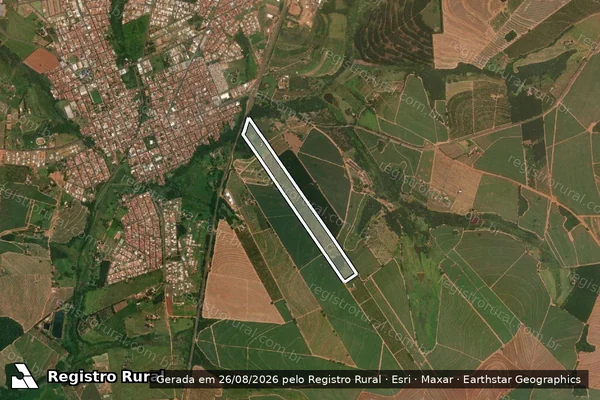 Imagem de satélite de Sitio Sao Joaquim em ITAJOBI - SP