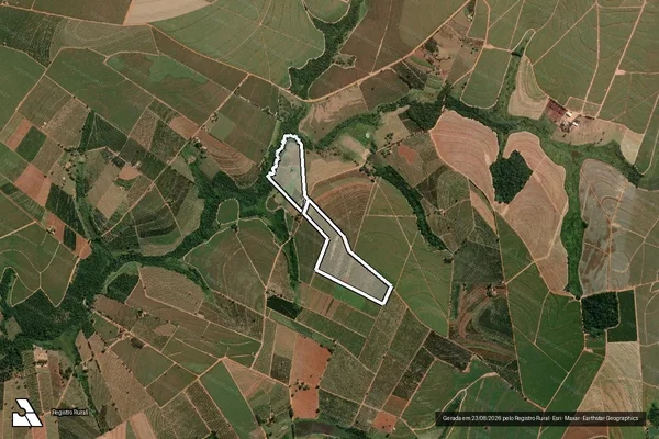 Imagem de satélite de Sitio Sao Joao em ITAJOBI - SP