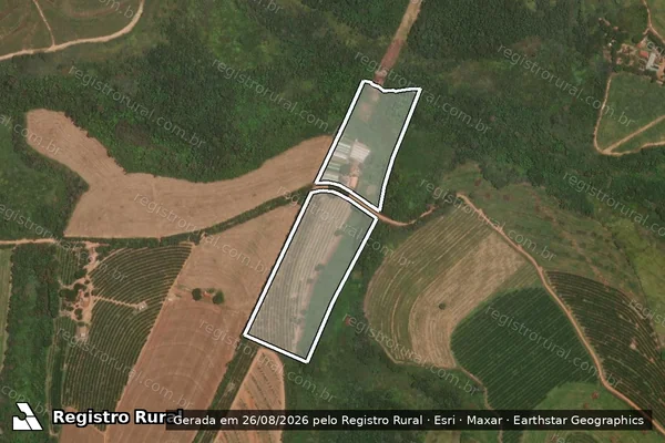 Imagem de satélite de Sitio Sao Jose em ITAJOBI - SP