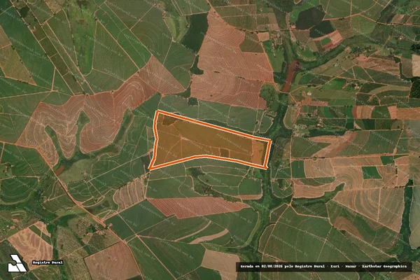 Imagem de satélite de ESTANCIA PRIMAVERA em ITAJOBI - SP