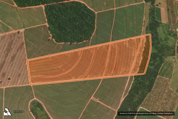 Imagem de satélite de FAZENDA PARAISO em ITAJOBI - SP