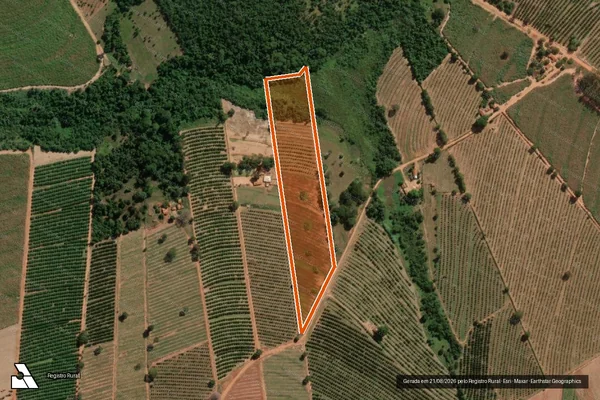 Imagem de satélite de Sitio Santa Rita de Cassia em ITAJOBI - SP