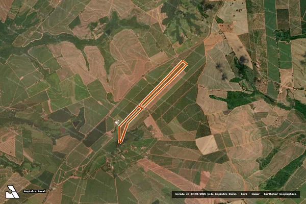 Imagem de satélite de Sitio Sao Joao em ITAJOBI - SP
