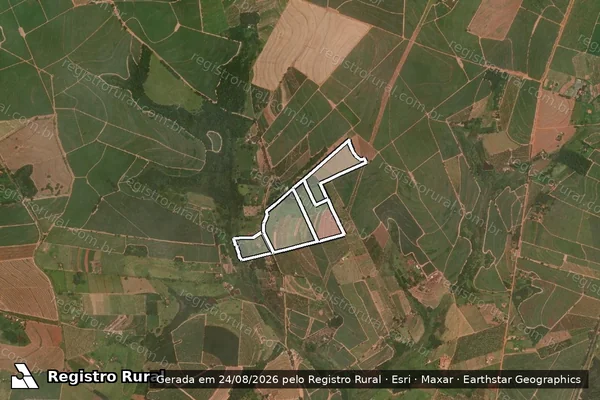 Imagem de satélite de SITIO BOA ESPERANCA em ITAJOBI - SP