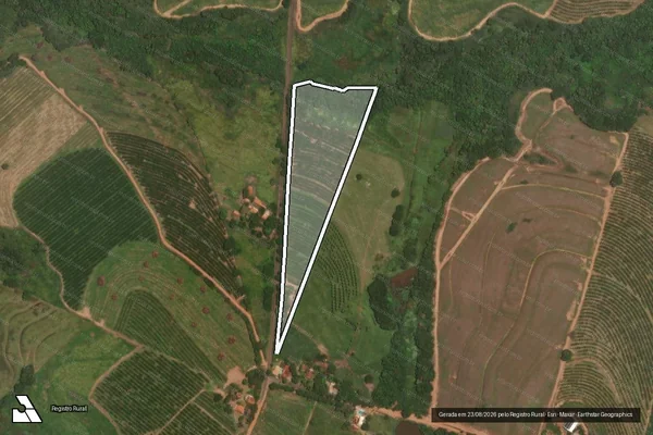 Imagem de satélite de Chacara Nossa Senhora Aparecida em ITAJOBI - SP