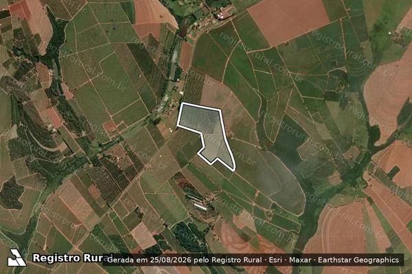 Imagem de satélite de SITIO PRIMAVERA I em ITAJOBI - SP