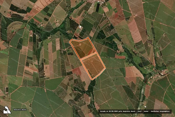 Imagem de satélite de SITIO SAO BOM JESUS em ITAJOBI - SP